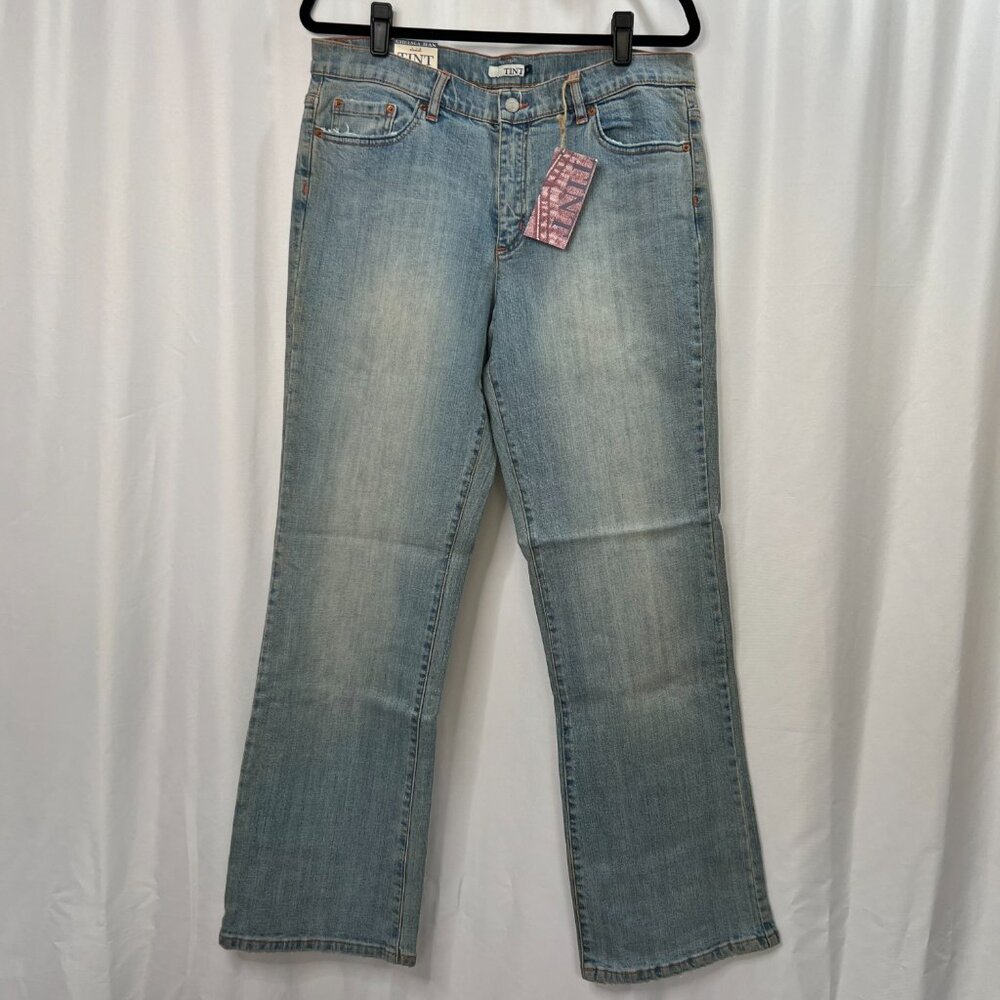 NWT TINT Stretch Chelsea Jean Womans 14 Regular Antique Wash